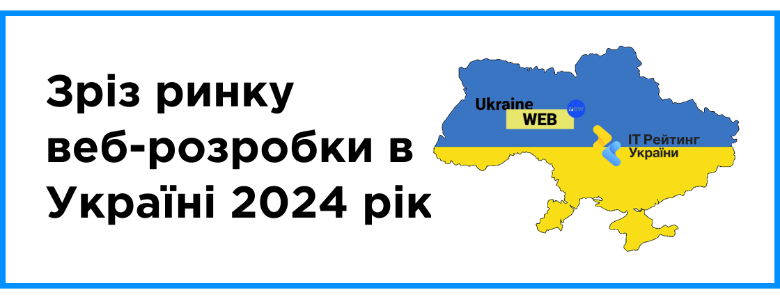 Зріз ринку цифрової розробки України за 2024 рік