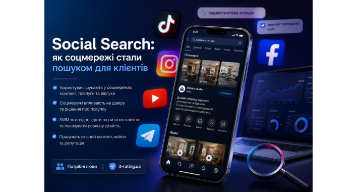 Social Search: як соцмережі стали пошуком для клієнтів