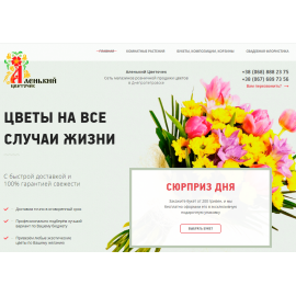 Аленький цветочек - сеть цветочных магазинов
