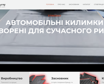 Stingray: виробник автокилимків