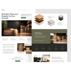 PlixWood Corporate Website