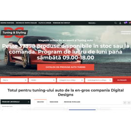 Magazin online de accesorii și Tuning auto