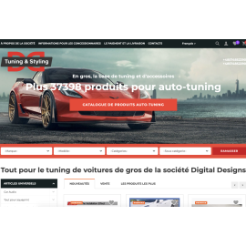 En gros, la base de tuning et d'accessoires
