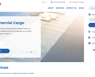 Meest Group Company Website