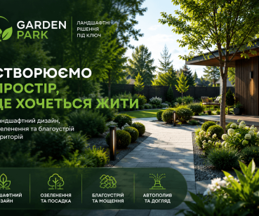 GardenPark — студія ландшафтного дизайну AEO/GEO/SEO AI просування