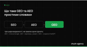 Що таке GEO та AEO простими словами: SEO вже не все