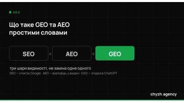Що таке GEO та AEO простими словами: SEO вже не все
