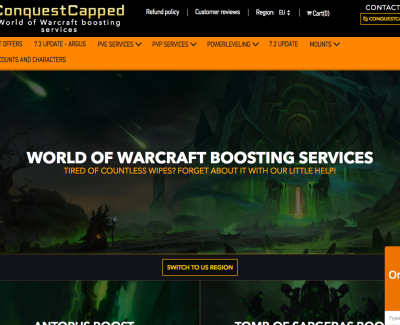 World of Warcraft boosting service