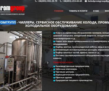 ООО ХОЛОДПРОМГРУПП - Услуги по сервисному обслуживанию чиллеров