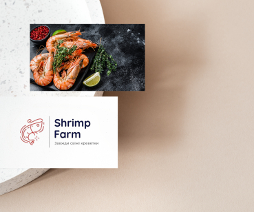 Shrimp Farm - розробка лого