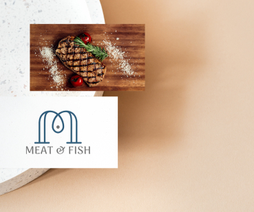 Meat & Fish - розробка лого
