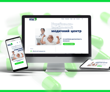 Создание сайта для медицинского центра «VITAE»