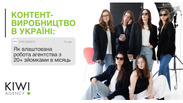 Як організувати контент-продакшн для соцмереж: від концепції до 20+ зйомок на місяць