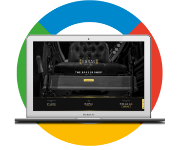 Landing Page для барбершопа FRAM