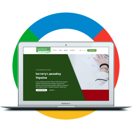 Разработка Landing Page для Института дизайна Украины