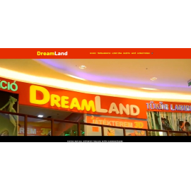 Сайт розважального центру «Dreamland»