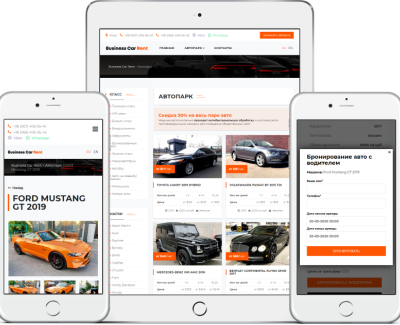 СОЗДАНИЕ САЙТА ДЛЯ МЕЖДУНАРОДНОЙ КОМПАНИИ RENT DRIVE