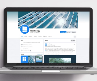 SMM і брендинг компанії з продажу та монтажу сонячних електростанцій