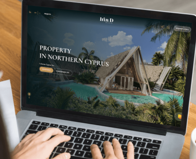 Сайт для агентства нерухомості Irindholding