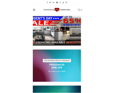 Интернет-магазин мебели Paramus Mega Furniture