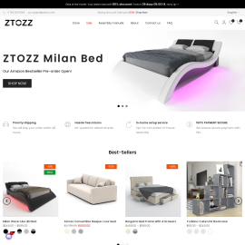 Интернет-магазин мебели Shopify - Ztozz