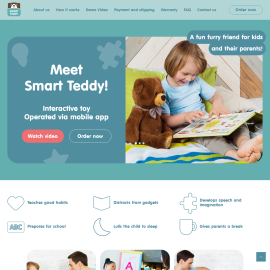 Магазин электронной игрушки для детей Smart Teddy - Shopify