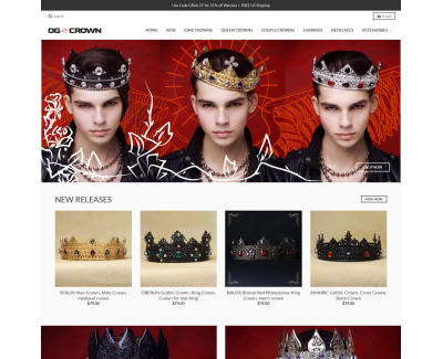 Интернет магазин изделий ручной работы Olena Grinn Crowns