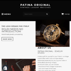 Интернет магазин часов Patina Original