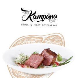 Сайт для сімейного ресторану Kampana