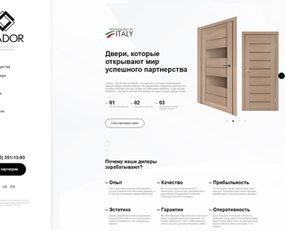 LEADOR DOORS - межкомнатные двери от производителя