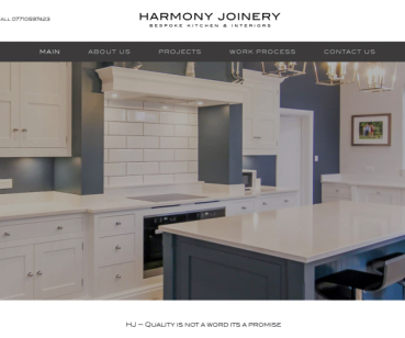 Harmony Joinery - изготовление кухонь и столярных изделий на заказ.
