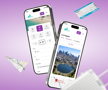 Розробка онлайн-сервісу бронювання подорожей для AA Travel Inc