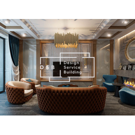 Design Service Building — сайт портфолио для студии дизайна
