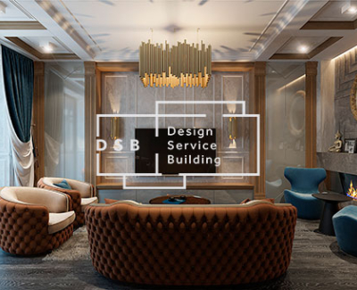 Design Service Building — сайт портфолио для студии дизайна