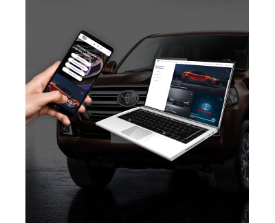 Сайт для TOYOTA Николаев - Автоцентр 