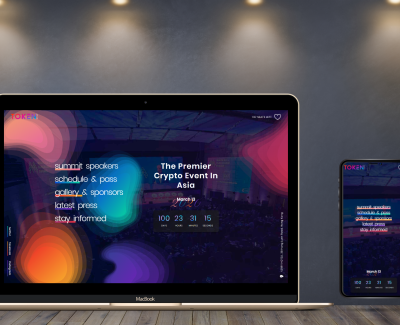 SMM+Landing для CryptoEvent Token2049