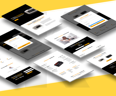 Разработка Landing-page по продаже портативных колонок