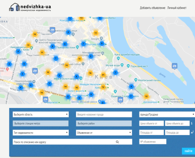 Коммерческая недвижимость Nedvizhka.ua