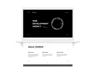 Корпоративний веб-сайт для Cedrus IT House