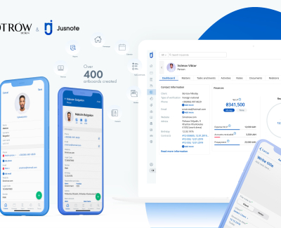 Jusnote: One of the largest CRM systems for lawyers