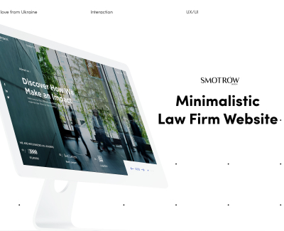 Minimalistic Law Firm Website | 2019