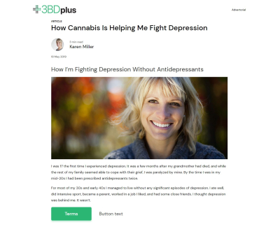 How Cannabis Is Helping Me Fight Depression