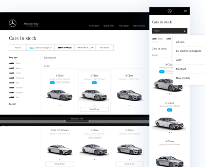 Stock Mercedes-Benz