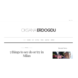 Oksana Erdogdu blog