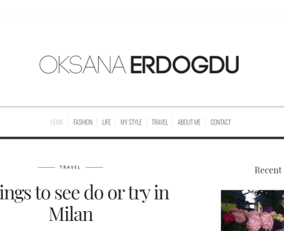 Oksana Erdogdu blog