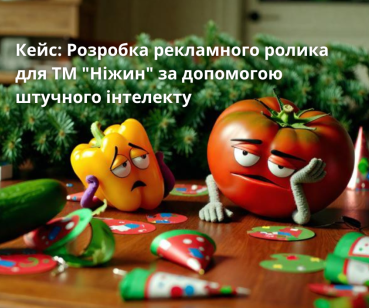 Розробка рекламного ролика за допомогою штучного інтелекту для ТМ 