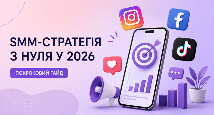 Як побудувати SMM-стратегію з нуля у 2026 році: покроковий гайд
