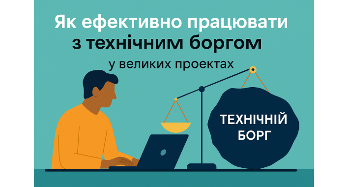 Як ефективно працювати з технічним боргом у великих проектах