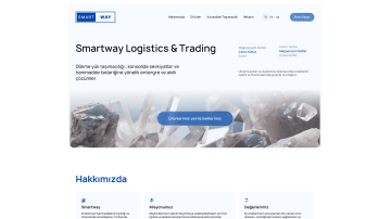 Smartway — корпоративний сайт логістично-трейдингової компанії