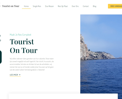 Tourist On Tour - корпоративний сайт